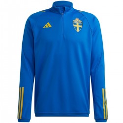 Tech sweat top d'entrainement Suède 2022/23 - Adidas