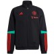 Survetement de presentation Manchester United 2023/24 noir - Adidas