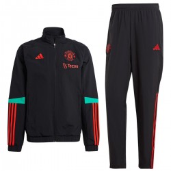Survetement de presentation Manchester United 2023/24 noir - Adidas