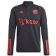 Tuta tecnica da allenamento nera Manchester United 2023/24 - Adidas