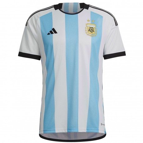 Maillot de foot Argentine domicile Coupe du Monde 2022 - Adidas