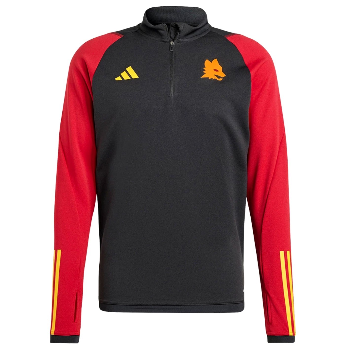AS Roma training technical sweat top 2023 24 Adidas SportingPlus