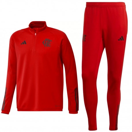 CR Flamengo red training technical tracksuit 2023/24 - Adidas