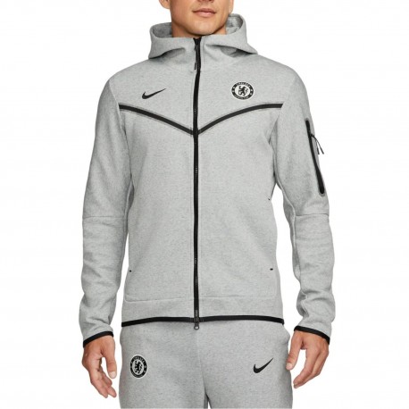 Chandal gris de presentación Chelsea Tech Fleece 2023/24 - Nike