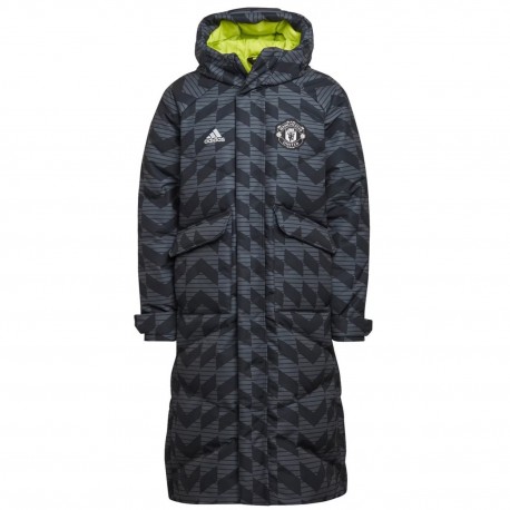 Manchester United training bench down padded coat 2022/23 - Adidas