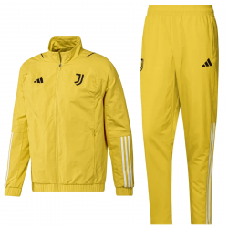Juventus yellow training presentation tracksuit 2024 - Adidas