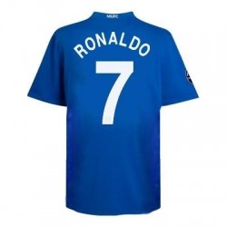 Maglia Manchester United Weg dritten Uefa CL 08/09 Player Issue da Gara - Ronaldo-7