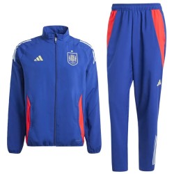 Spain football team dark blue presentation tracksuit 2024/25 - Adidas