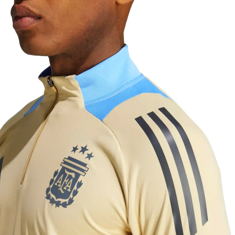 Argentina gold training technical sweatshirt 2024 25 Adidas SportingPlus