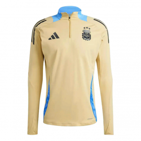 Argentina sudadera tecnica oro entreno 2024/25 - Adidas