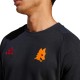 Felpa da rappresentanza nera AS Roma 2023/24 - Adidas