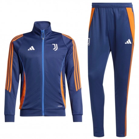 Juventus training bench tracksuit 2024/25 navy blue - Adidas