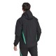 Veste coupe pluie d'entrainement Manchester United 2023/24 noir - Adidas