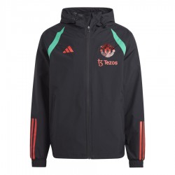 Manchester United technical regenjacke 2023/24 schwarz - Adidas