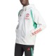 Manchester United white training rain jacket 2023/24 - Adidas