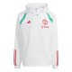 Chubasquero blanco de entreno Manchester United 2023/24 - Adidas