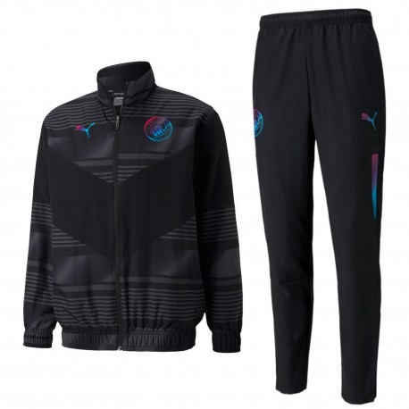 Chandal presentación pre-match Manchester City 2022 - Puma
