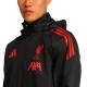 Liverpool FC black training rain jacket 2025/26 - Adidas