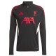 Sudadera tecnica negra de entreno Liverpool 2025/26 - Adidas