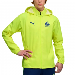 Veste coupe pluie d'entrainement Olympique Marseille 2025/26 - Puma