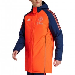 Giubbotto parka allenamento Manchester United 2024/25 - Adidas