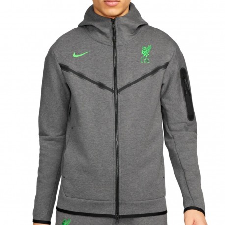 Liverpool FC Tech Fleece grey presentation jacket 2023/24 - Nike