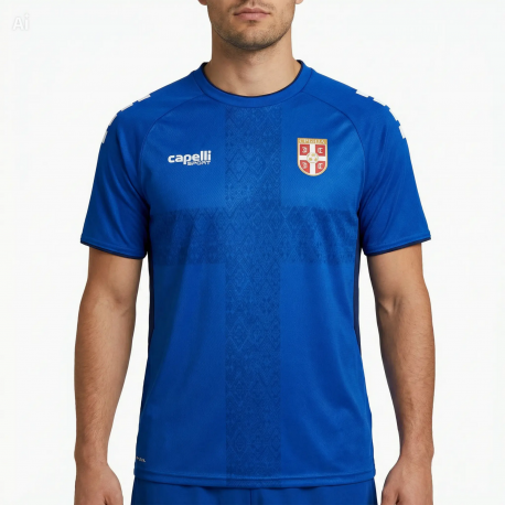 Maglia calcio Nazionale Serbia Home 2024/25 - Capelli