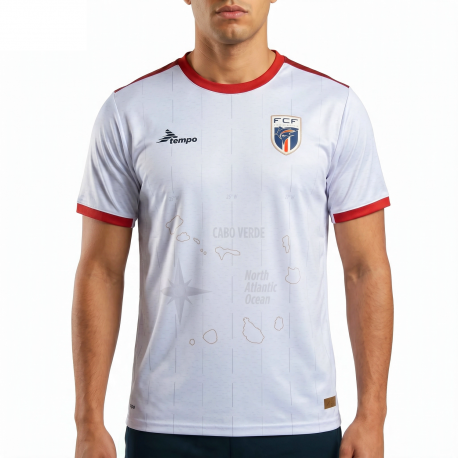 Camiseta futbol seleccion Cabo Verde segunda 2025 - Tempo