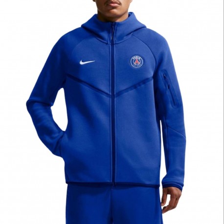 Survetement de presentation PSG Tech Fleece 2026/27 bleu - Nike