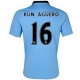 Manchester City Home football shirt 2012/13 Kun Aguero 16 Umbro