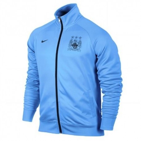 Representando a Manchester City chaqueta 2013/14 celeste-Nike