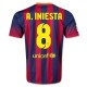 FC Barcelona Home Fußball Trikot 2013/14 A. Iniesta 8-Nike