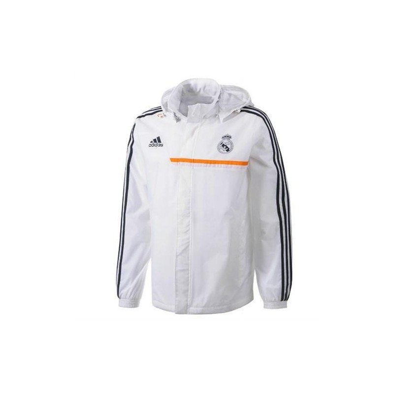 white real madrid jacket