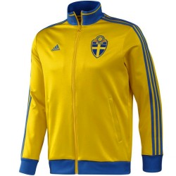 Chaqueta de presentación nacional de Suecia team 2014 - Adidas