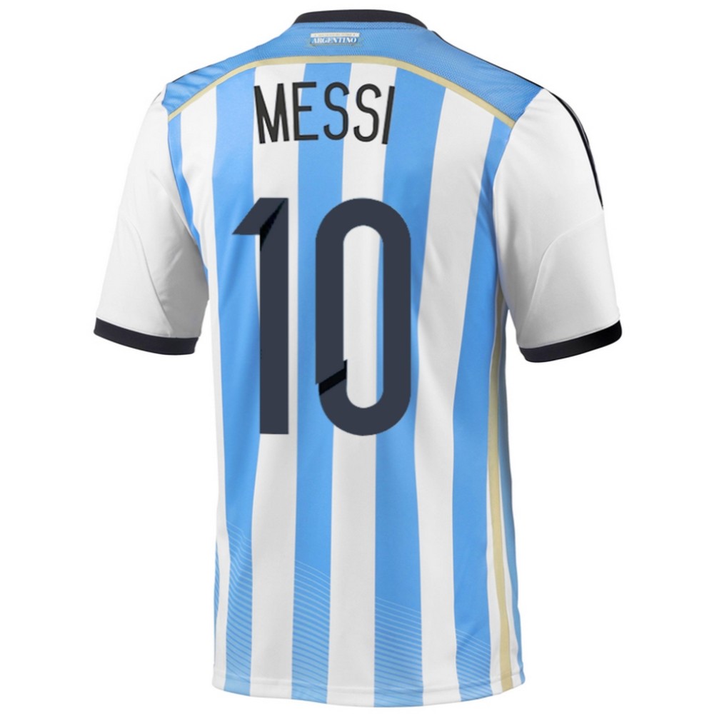 profundo Encantador Impuro Camiseta de fútbol de Argentina local 2014/15 Messi 10 - Adidas -  SportingPlus - Passion for Sport