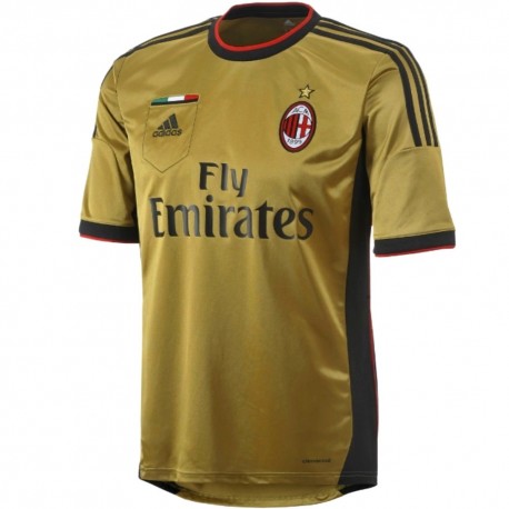 Ac Milan Soccer Jersey 2013/2014 Third - Adidas