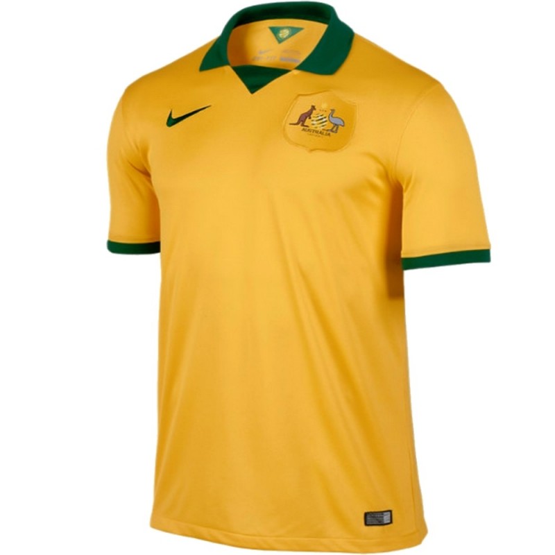 Camiseta de fútbol Australia equipo nacional local 2014/15 Nike - SportingPlus - Passion for Sport