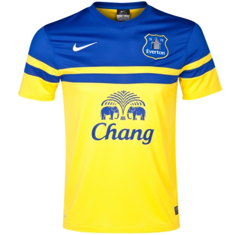 Everton FC Away soccer jersey 2013 14 Nike SportingPlus