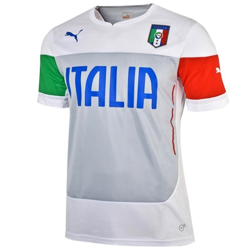Italy National Team Training Jersey 201415 White Puma Sportingplus