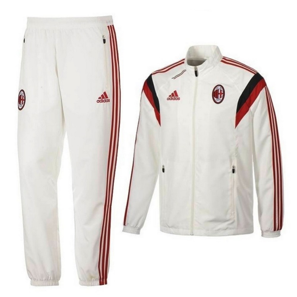 Tuta rappresentanza bianca Ac Milan 2014/15 - Adidas - SportingPlus -  Passion for Sport