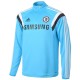 Training Sweat top bleu clair FC Chelsea 2014/15 - Adidas