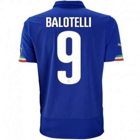 Maillot de foot Italie domicile 2014/15 Balotelli 9 - Puma