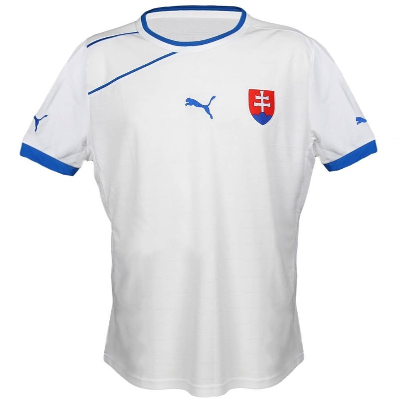Slovakia Home soccer jersey 2012/13 