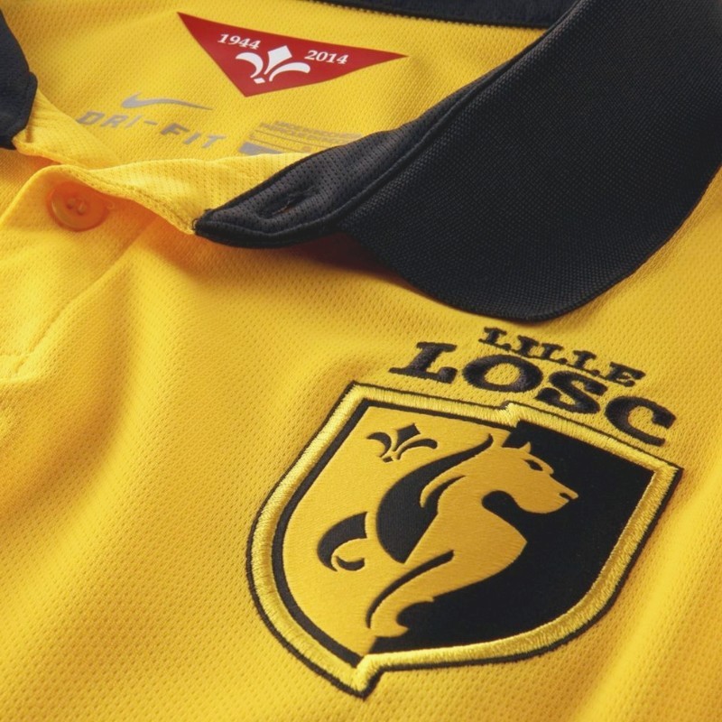 Maillot LOSC Lille 2014 Sébastien Corchia #2 Nike Etixx Jersey - S