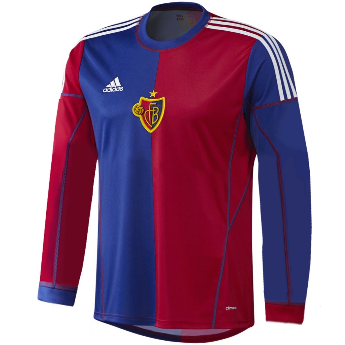 Mor Markeret erosion FC Basel Home football shirt 2013/14 Player Issue - Adidas - SportingPlus -  Passion for Sport