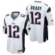 New England Patriots Jersey  Away - 12 Brady Nike