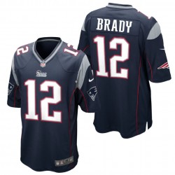 New England Patriots Shirt  Home - 12 Brady Nike