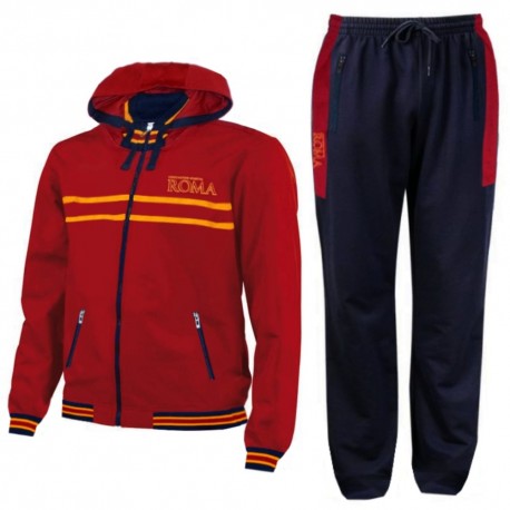 Survetement de presentation coton AS Roma 2013/14 - Asics