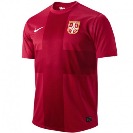 Serbien Home Fußball Trikot 2013/14 - Nike