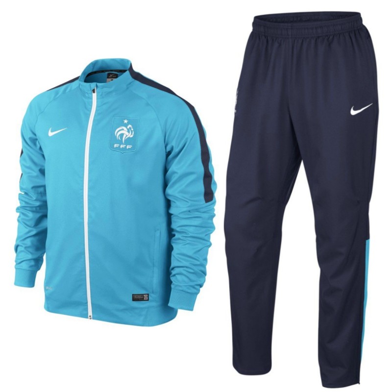 nike club tracksuit blue